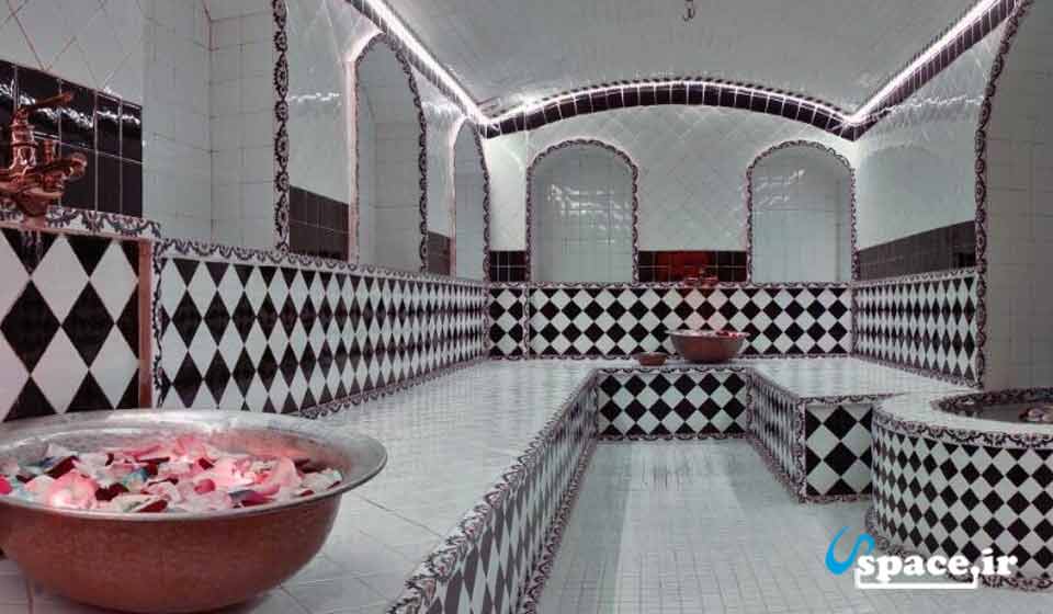 نمای حمام قجری هتل سنتی داروش - شیراز