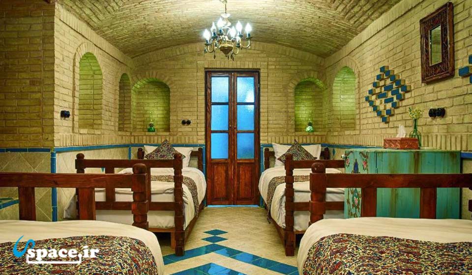 نمای اتاق شوادان هتل سنتی داروش - شیراز